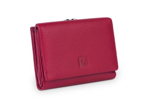 Portfel damski Skórzany VerMari Morbido Czerwony (4).jpg