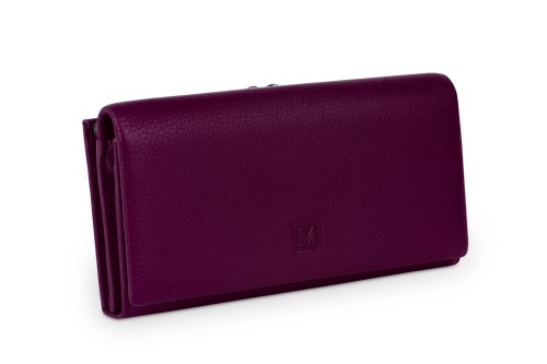 Portfel damski Skórzany VerMari Morbido Bordowy (5).jpg