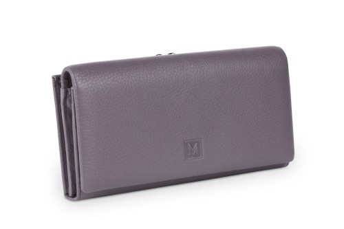 Portfel damski Skórzany VerMari Morbido Śliwkowy (5).jpg