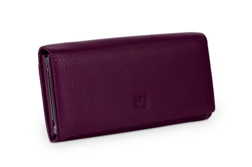Portfel damski Skórzany VerMari Morbido Bordowy (5).jpg