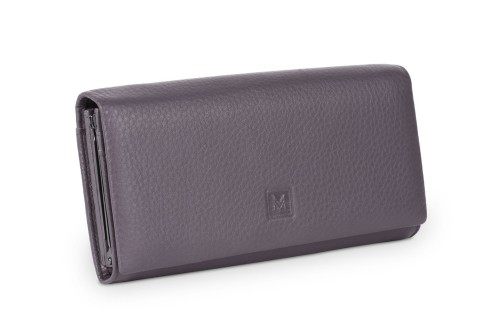 Portfel damski Skórzany VerMari Morbido Śliwkowy (5).jpg