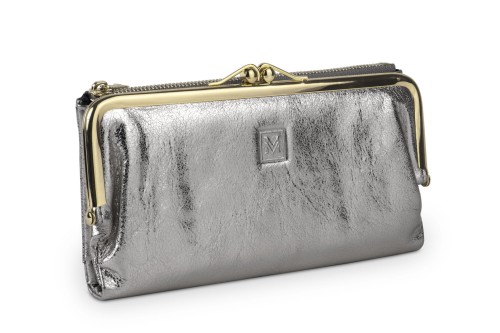 Portfel damski Skórzany VerMari Glamor Srebrny (5).jpg