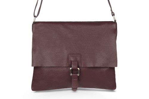 Torebka Damska Listonoszka Skórzana Vera Pelle Koniak (2).jpg