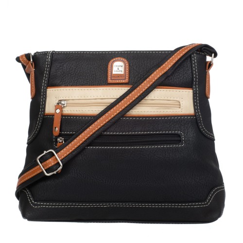 Torebka_Damska_Charm&Shape_na_ramię_Czarno_Beżowa (1).jpg