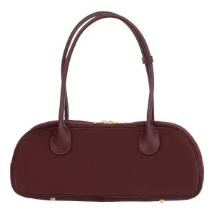 Torebka Damska Zamszowa Vera Pelle Fonda Bordowa