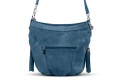 Torba Skórzana Vera Pelle Victoria Zamszowa Jeans
