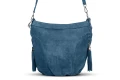 Torba Skórzana Vera Pelle Victoria Zamszowa Jeans