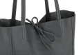 Torba Skórzana Vera Pelle Worek Antracyt (5).jpg