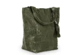 Torba Skórzana Vera Pelle Łuski Worek Khaki (3).jpg
