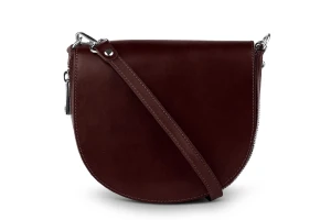 Torebka Damska Skórzana Vera Pelle Manetta Choco