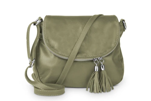 Torebka Damska BuBu Skórzana Vera Pelle Khaki (1).jpg