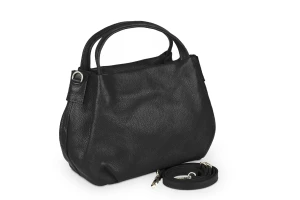 Torebka Skórzana Vera Pelle Bolsa Czarna
