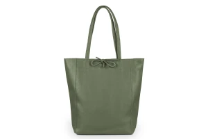 Torba Skórzana Vera Pelle Lampo Khaki