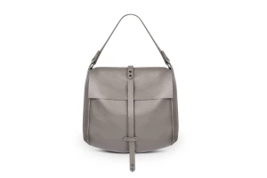 Torba Skórzana Listonoszka Coda Vera Pelle Taupe