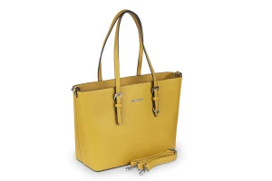 Torebka Damska  Flora&Co Saffiano Żółta