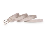 Pasek damski klasyczny złoty rimini 1,5 cm