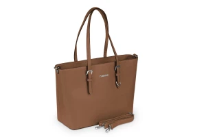 Torebka Damska  Flora&Co Saffiano Ruda