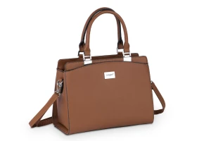 Torebka Damska  Flora&Co Saffiano Ruda