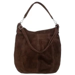 Worek Zamszowy Vera Pelle Botte Choco
