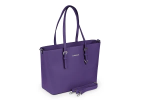 Torebka Damska  Flora&Co Saffiano Fioletowa