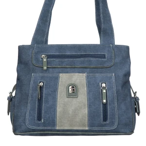 Duża Torebka Damska Charm&Shape na ramię Jeans