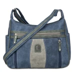 Średnia Torebka Damska Charm&Shape na ramię Jeans