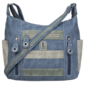 Duża Torebka Damska Charm&Shape na ramię Jeans