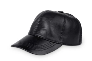 Czapka Skórzana Kaletnik Caput Czarna