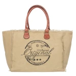 Torba Weekendowa Plażowa Shopperka Vivi Paris Khaki
