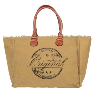 Torba Weekendowa Plażowa Shopperka Vivi Paris Camel