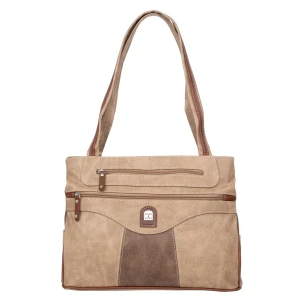 Średnia Torebka Damska Charm&Shape na ramię Taupe