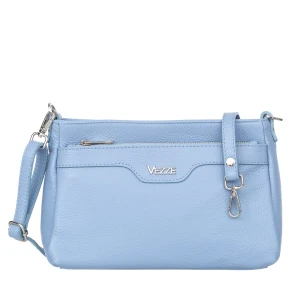 Torebka Skórzana Vezze Bilancia Baby Blue