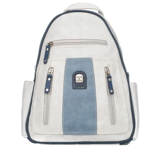 Plecak Damski Charm&Shape Szaro Niebieski