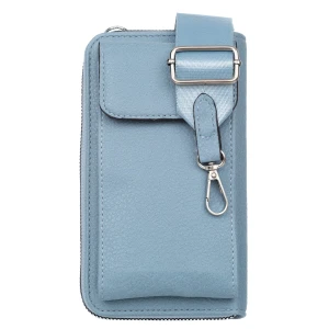 Torebka na telefon YU HE na ramię Baby Blue