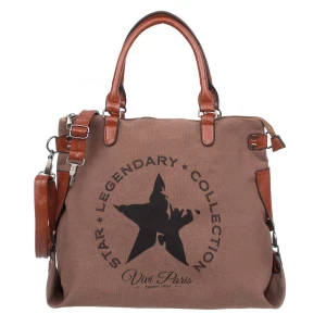 Torba Weekendowa Plażowa Shopperka Vivi Paris Coffee