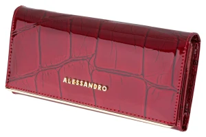 Portfel damski Alessandro Paoli 3432 Czerwony