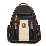 Plecak Damski Charm&Shape Czarno Beżowy