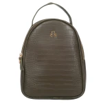 Plecak Damski Lulu Castagnette Umbert Croco Khaki