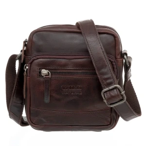 Mała Torba Męska Skórzana Wild Natural Choco