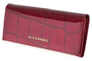 Portfel damski Alessandro Paoli 3402 Czerwony